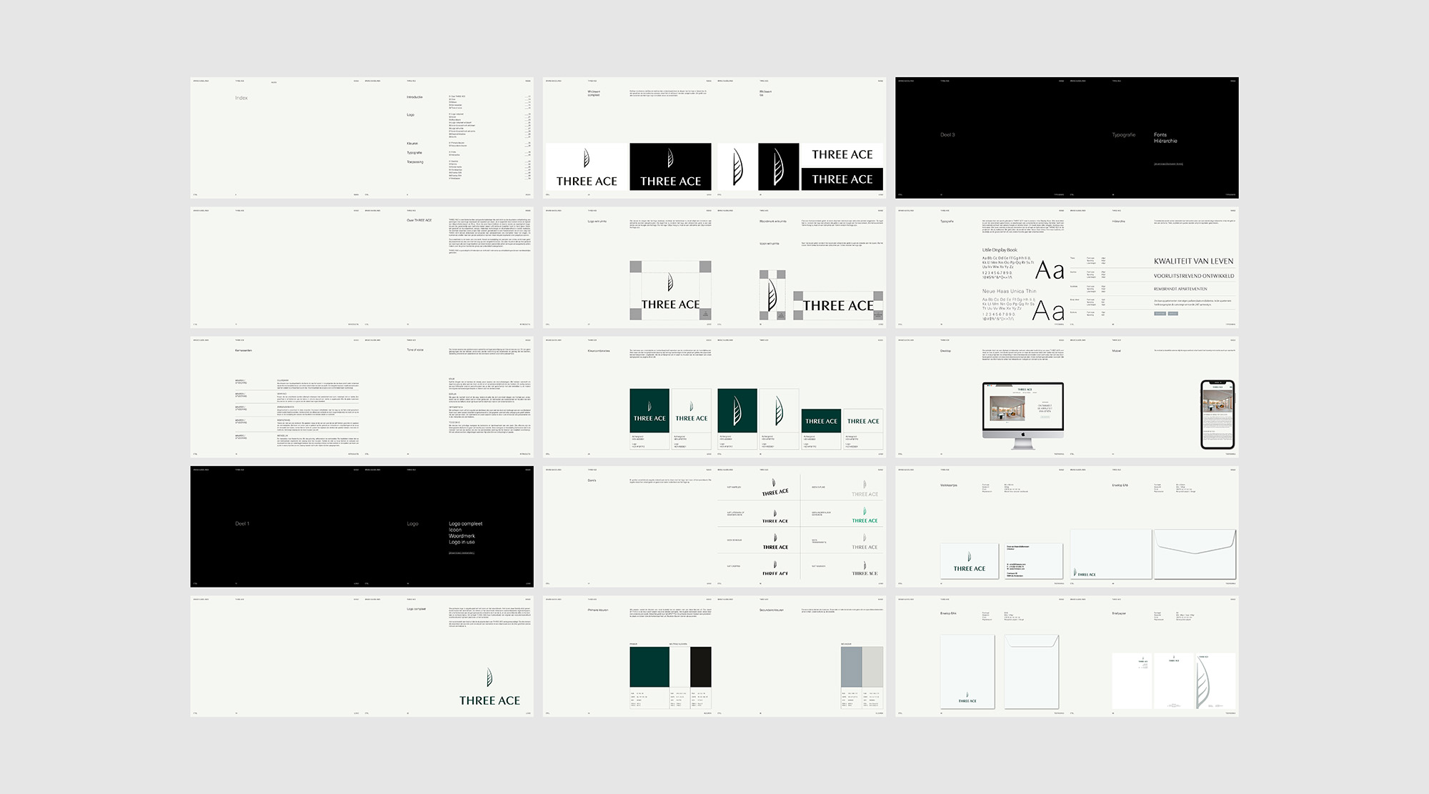 Three Ace - Identity<br />Brand guidelines / 2022